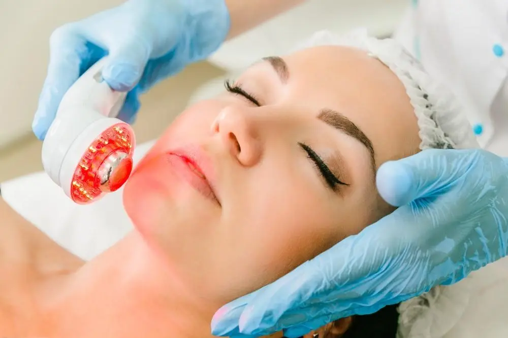 woman having non-surgical Morph8 treatment Romford