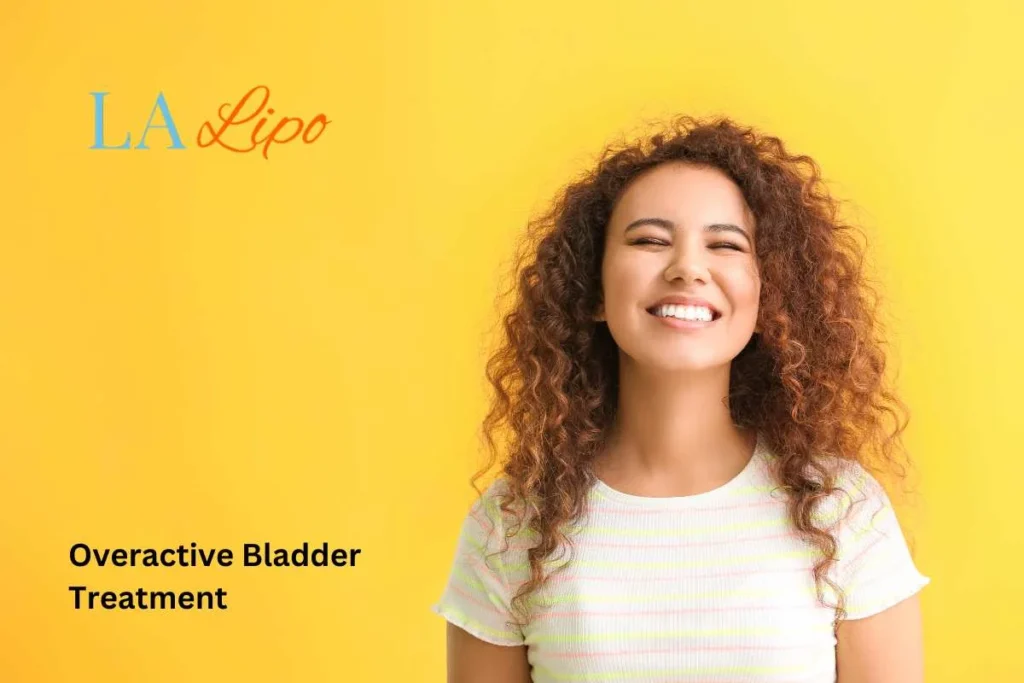woman smiling about overactive bladder treatment Romford solutions